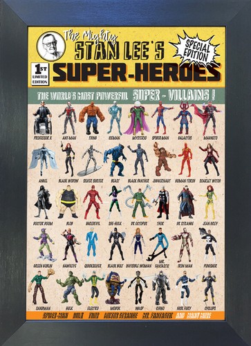 Stan lee poster - poster, (yellow)