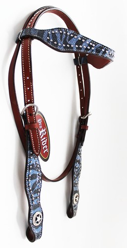 Horse show tack bridle western - horse,