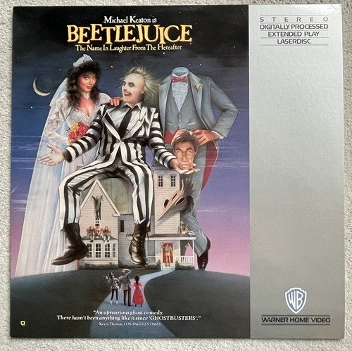 Beetlejuice ntsc laserdisc - beetlejuice, ld