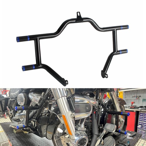 Front highway pegs engine - front,