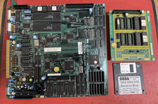 Sega System 24 Arcade Game PCB - Bonanza Brothers - Missing FD and wrong ROMs