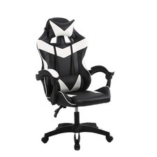 Gaming Chair Heavy Duty Reclining Ergonomic Swivel Chair with Pillow Cushion