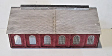 OO GAUGE CARDBOARD 2 ROAD ENGINE SHED WITH LIGHTS