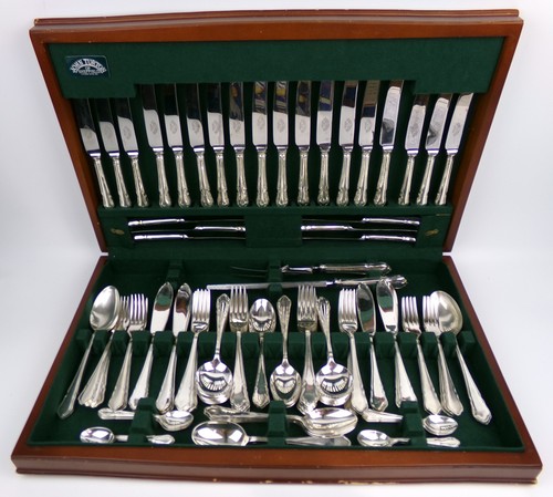 Silver plated cutlery - cutlery, canteen