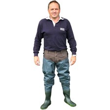 Shakespeare Sigma Nylon Hip Wader Cleated Sole UK 11