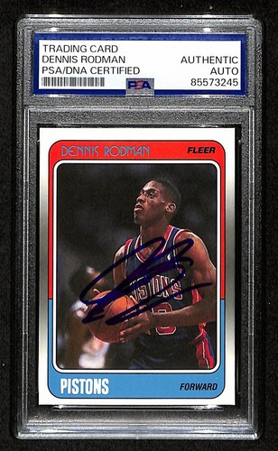 Dennis rodman hof signed - dennis, signed/auto
