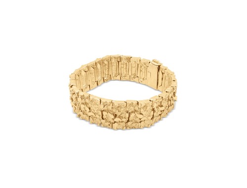 Large gold nugget - nugget, bracelet