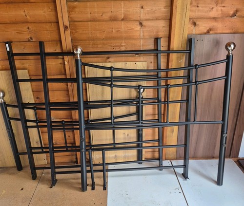 Single bed frame and - single, mattress