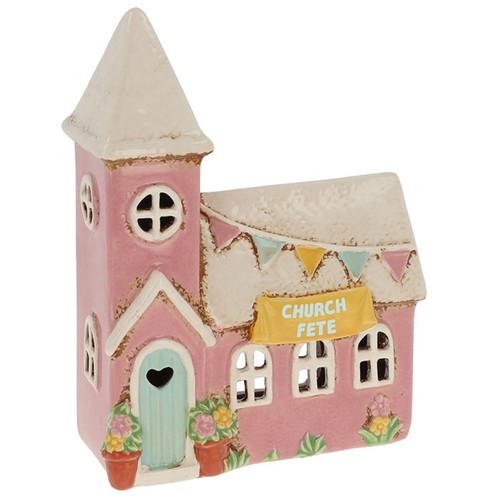 Village pottery pink - village,