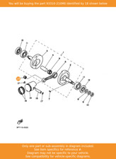 YAMAHA Bearing, 93310-210M0