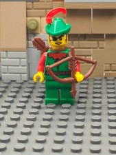 Lego Forest Man Forestman Minifigure Archer Army Building Medieval Castle