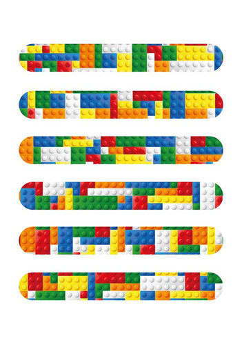 Bricks snap bracelets kids - bricks,