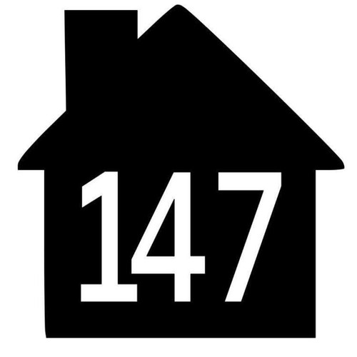 Wheelie bin number sticker - bin, 3