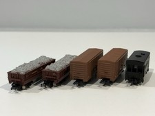 N Gauge Kato Japanese Trucks, Wagons And Coaches Rolling-stock Lot