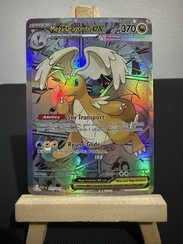 Mega dragonite pokemon - mega, card