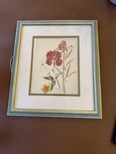 Charles Rennie Mackintosh 1919 Vintage Print Willow Herb Buxstead, Framed