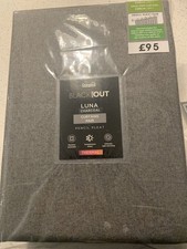 Dunelm Mill Luna Charcoal grey