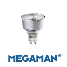 Megaman 7w Compact Reflector GU10 3000K Warm White Light Bulb