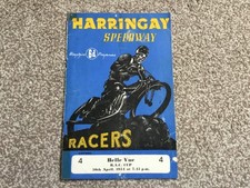 * HARRINGAY v WEMBLEY 2/6/54 speedway programme.