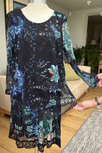 Desigual semi sheer dress - ,