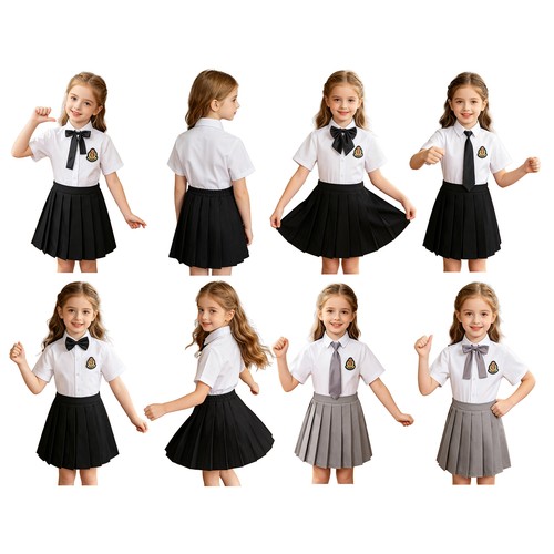 Kids girls school uniform - girls,