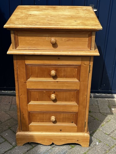 Vintage wooden solid pine - pine, hifi