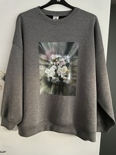 George@asda X Roksanda London Fashion Week Pullover Grey With Front Print Size16