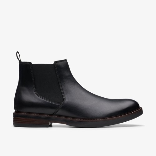Clarks mens paulson black - clarks, up
