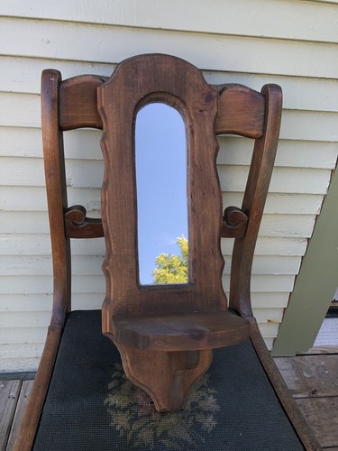 Vtg arched wooden wall - vtg,