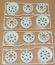 Tamiya 58027 Ranger/Subaru Brat/Pajero, 9005099/19005099 Front & Rear Wheels