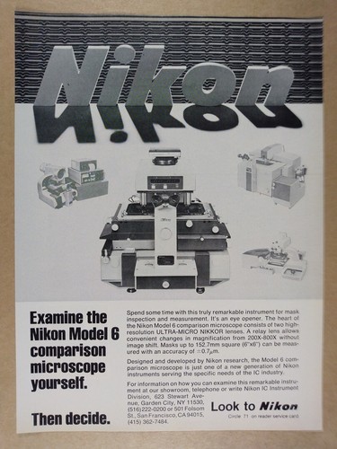 1979 nikon model comparison - 1979,