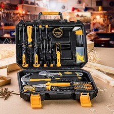 Tool Kit Set for Professional Home DIY Repair 100 Pcs Tools with Carrying Case