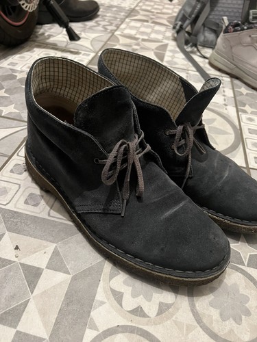 Clark suede boots original - suede,