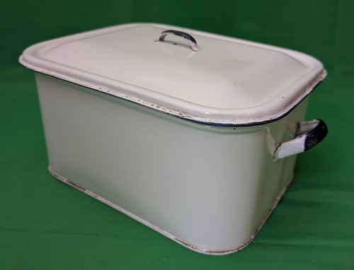 Unusual deep white enamel - 6",