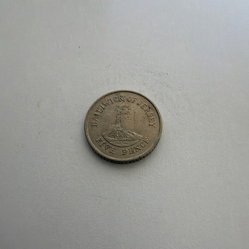 Jersey 1993 five pence - jersey,