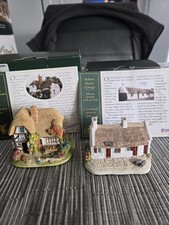 2 X Lilliput Lane Burns House