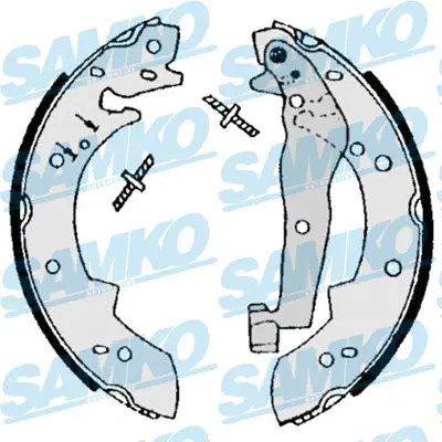 Brake shoes 87050 samko for - shoes,