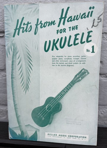 Vintage ukulele book hits - ukulele,
