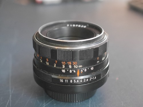 Clean m42 pentacon 50mm - 50mm, f1.8