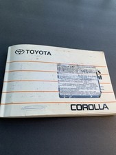 1994 Toyota Corolla Owners