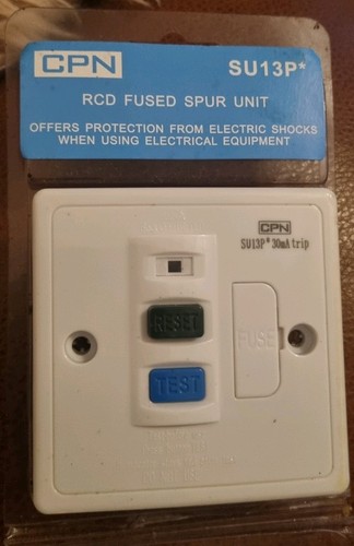 Quality 13a 30ma rcd fused - quality,