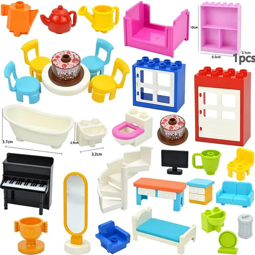 Large brick toy - brick, furniture