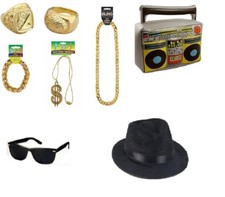 Mens 70s Rapper Pimp Fancy