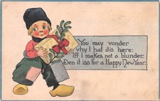 HAPPY NEW YEAR - DUTCH BOY IN