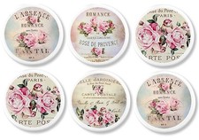 Shabby Chic Pink Rose Floral