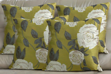 Cushion Covers Olive Green Set