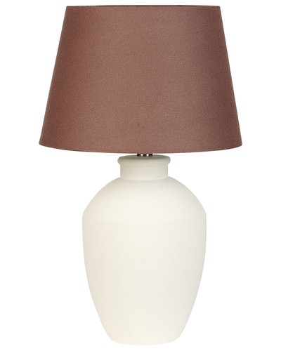 Ceramic table lamp white arcos - table,