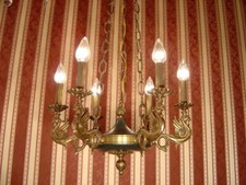 Chandelier empire dragon arms - chandelier,