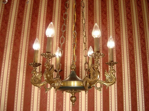 Chandelier empire dragon - empire, arms