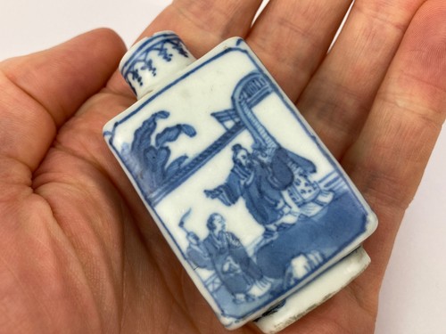 Antique chinese porcelain blue - antique,